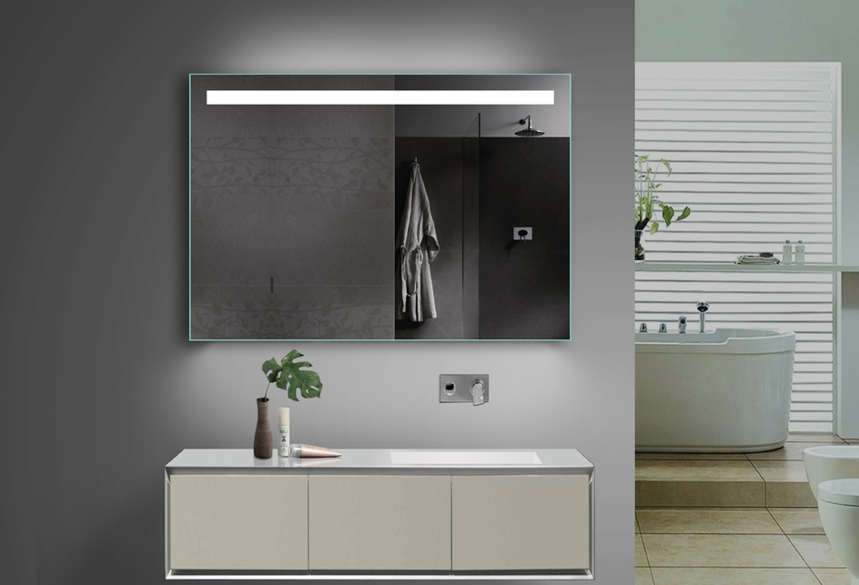 www.lux-aqua.de - Design Badezimmerspiegel Led Beleuchtung in Warm