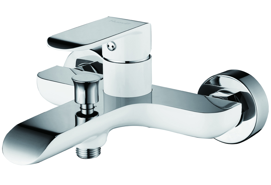 Www Lux Aqua De Design Bad Wannen Armatur Wannenfull Brause Einbrennlack In Weiss Wdg23431jw
