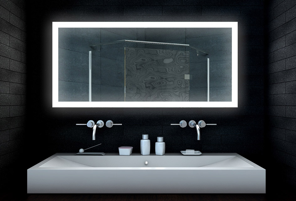 LED beleuchtet Badezimmerspiegel Badspiegel Lichtspiegel Wandspiegel