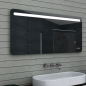 Preview: Design LED Badezimmerspiegel mit Touchschalter dimmbar MLF140X65