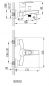 Preview: Design Einhebel-Badewannarmatur mit Wanneneinlauf GS23352C