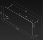 Preview: Design LED Beleuchtung Kaltlicht Badezimmerspiegel ML160 (160 x 60cm )