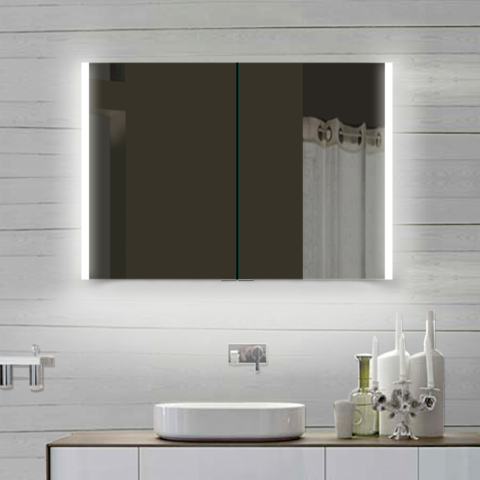 www.lux-aqua.de - Lux-aqua Aluminium LED Kalt- / Warmweiß Badezimmer
