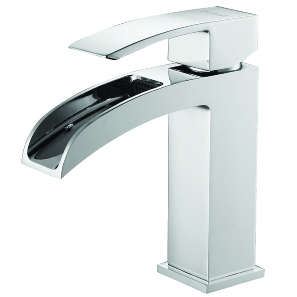 Design Einhebel-Waschtischmischer Wasserfall QE16102C