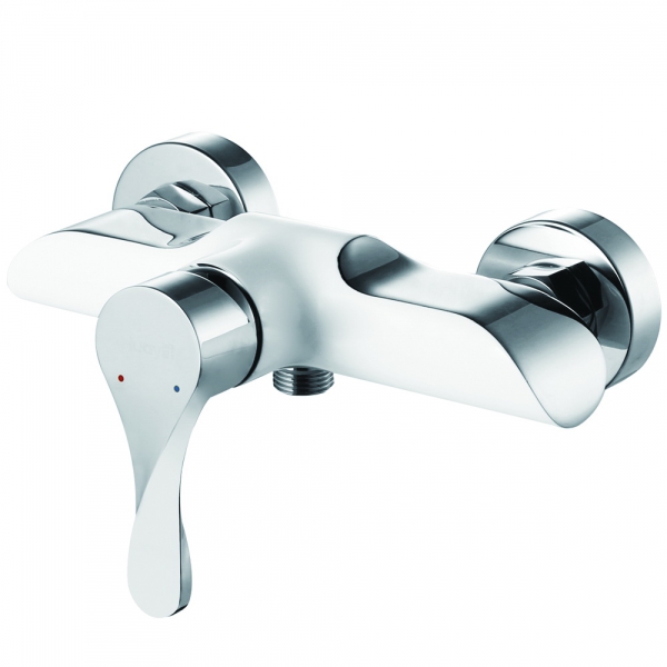 Design Weiß & Chrom Einhebel - Duscharmatur WDQ33F43JW