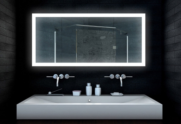 Design LED Beleuchtung Badezimmerspiegel MLD14065 140x65cm