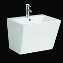 Design Wand Hänge Waschtisch Waschbecken mit Nano-Beschichtung K9389